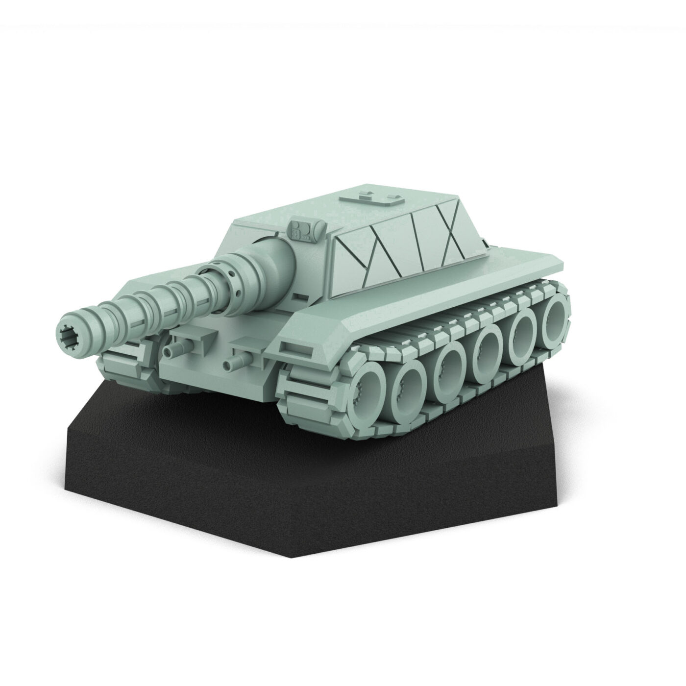 Jagd Tiger Heavy Tank by USe Mechs 3D Printed Mech Miniature