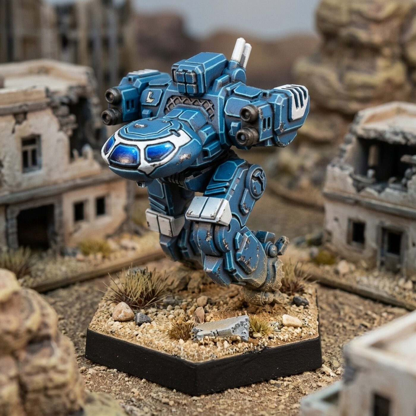 Jenner 7D Painted Mech Miniature