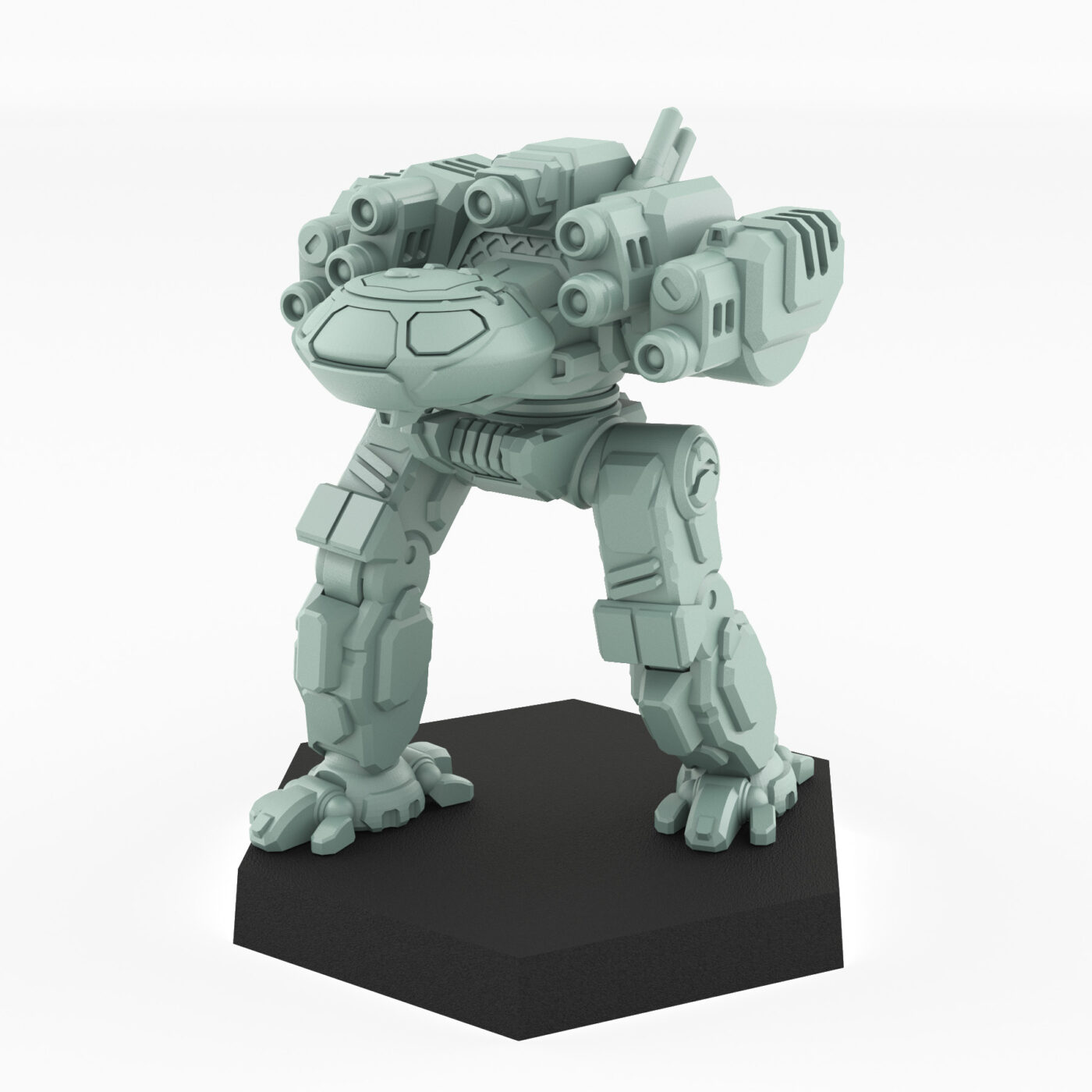 Jenner Snake 3D Printed Mech Miniature