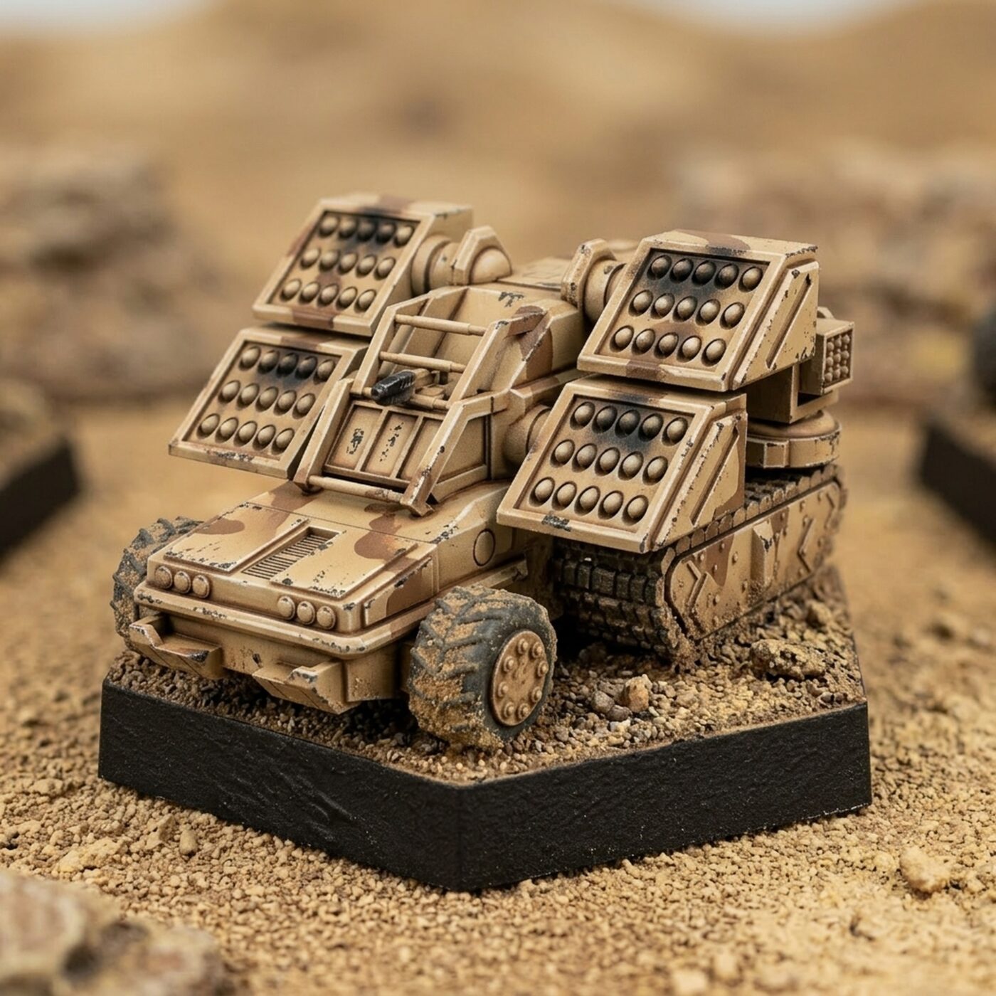 JES II Tactical Support Mech by USe Mechs Painted Mech Miniature