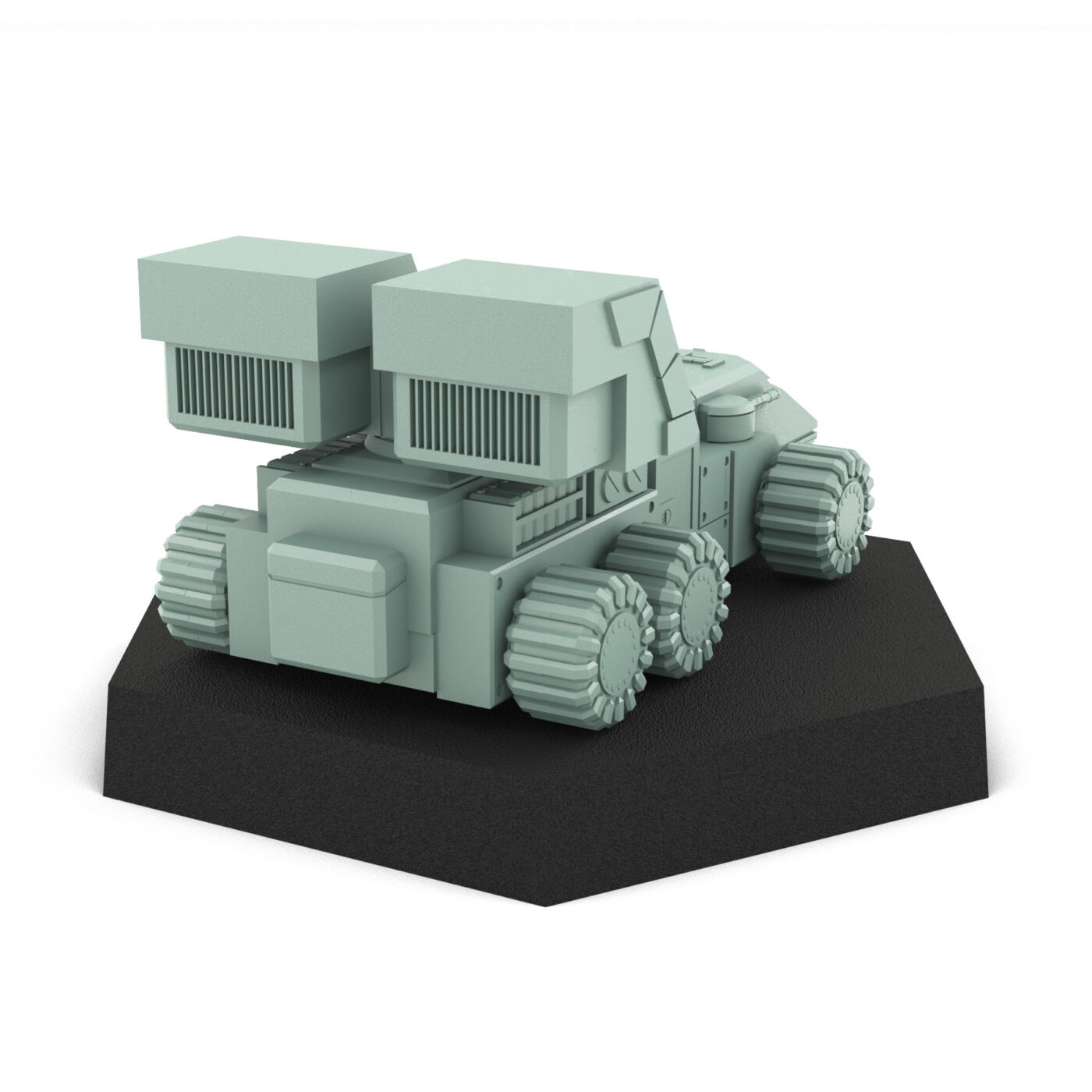JES III Missile Carrier - 3D Printed Miniature