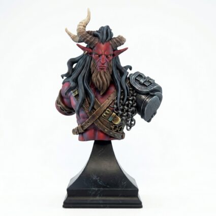 Jhago Half Beast Fighter B - Painted 3D Printed Miniature