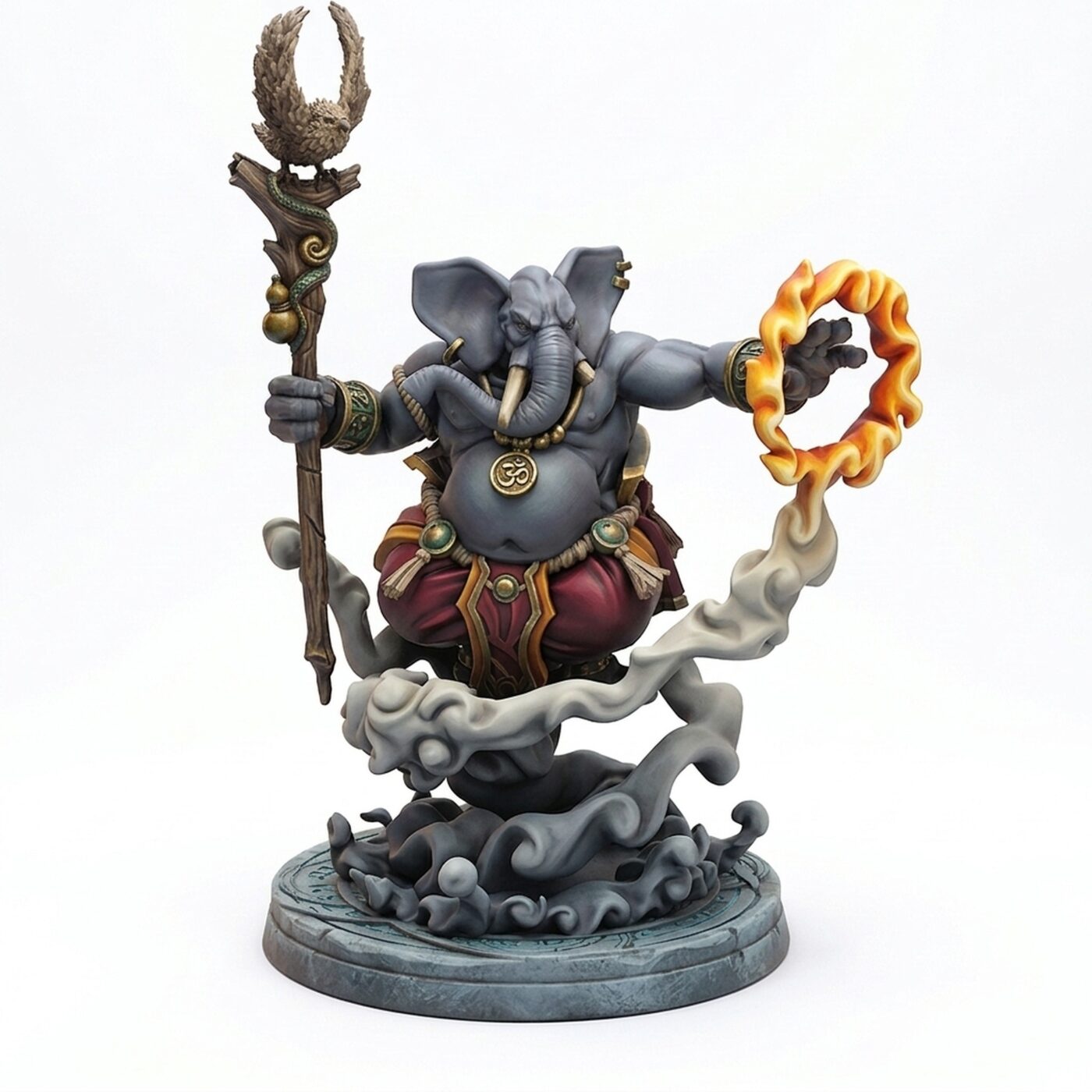 Jusraa Lodos - Painted 3D Printed Miniature