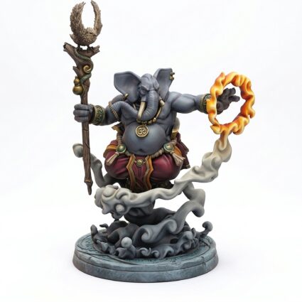 Jusraa Lodos - Painted 3D Printed Miniature