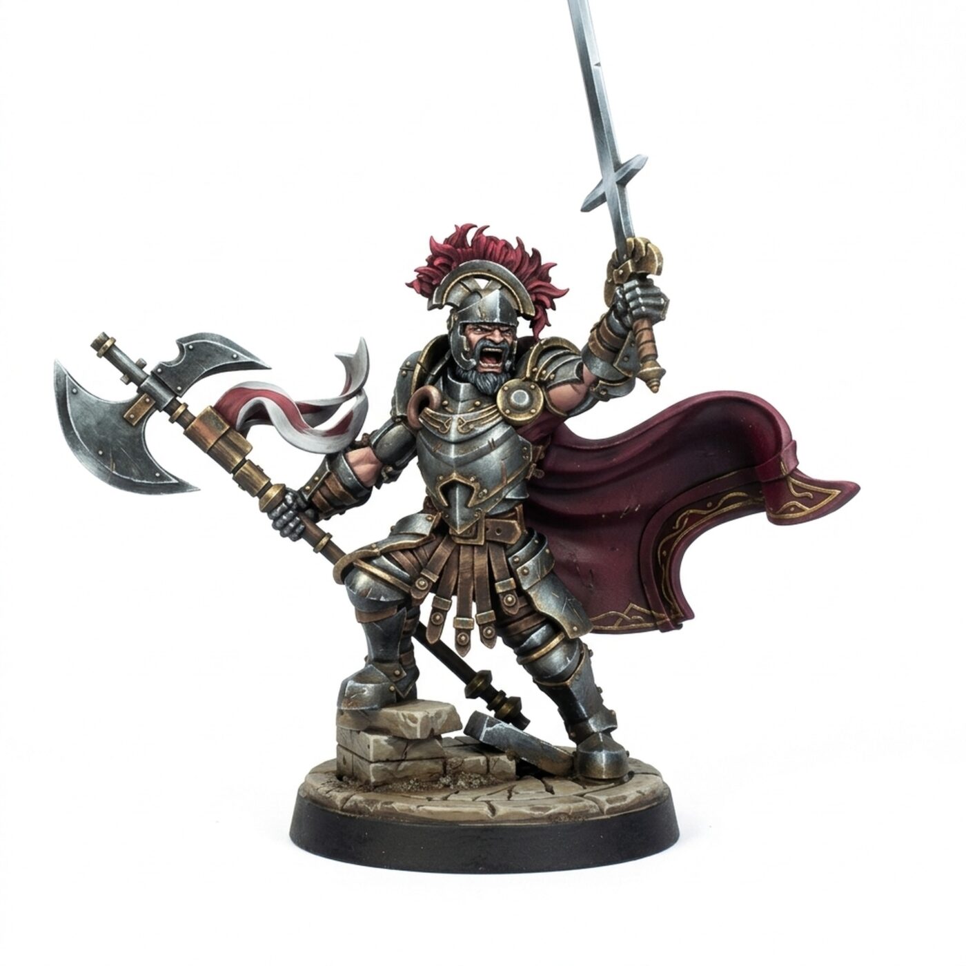 Kain The Unyielding - Painted 3D Printed Miniature