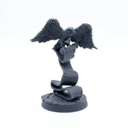 Kaspar Thedelivery - Gray Resin 3D Printed Miniature