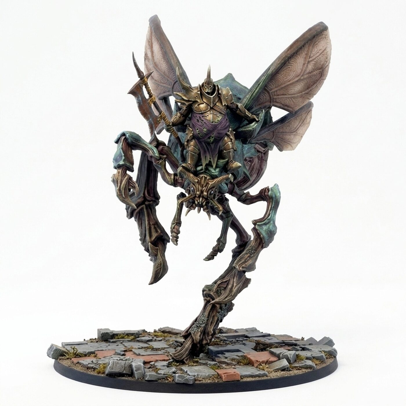Kharax Attack Mount - Painted 3D Printed Miniature