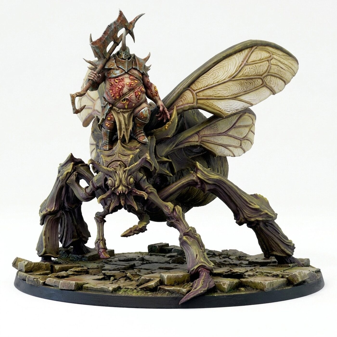 Kharax Guard Mount - Painted 3D Printed Miniature