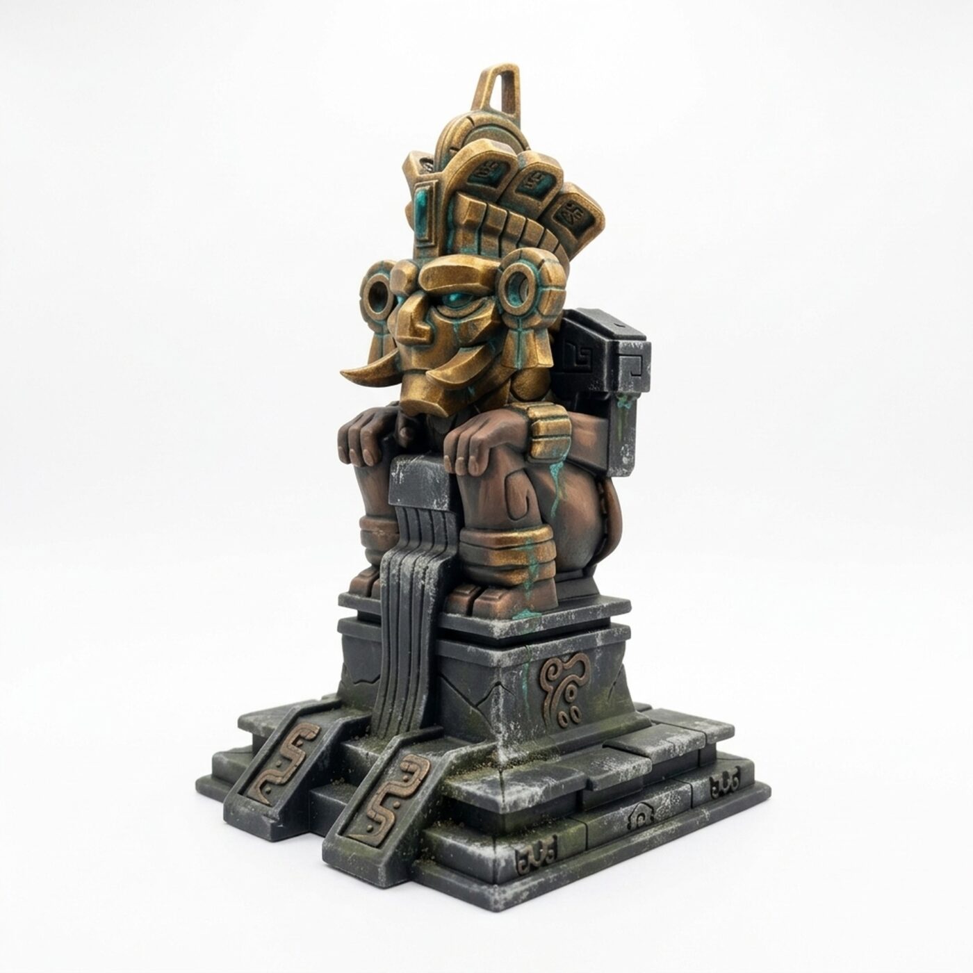 Kimil Props Terrain Statue - Painted 3D Printed Miniature