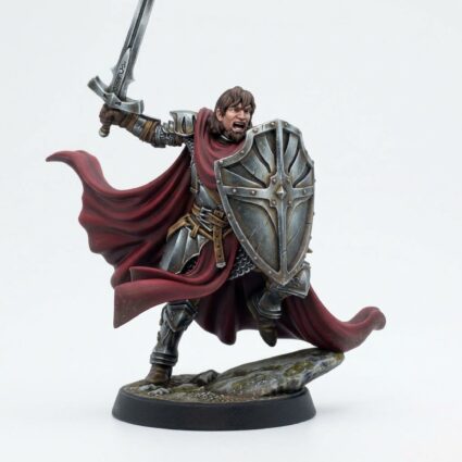 Knight Captain Apollo - Painted 3D Printed Miniature