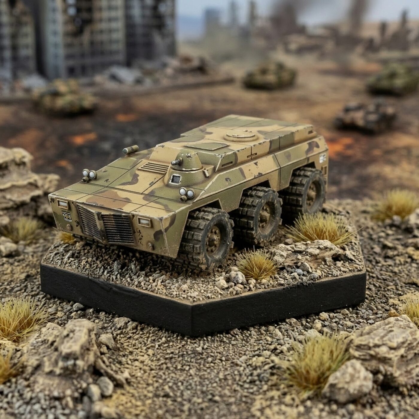 Knox Bailey Combat Vehicle - USe Mechs 3D Miniature Painted Mech Miniature