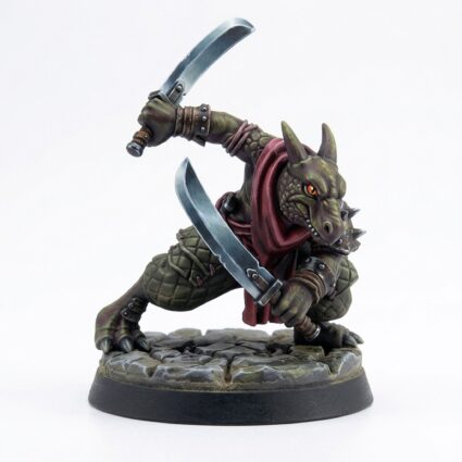 Kobold Assassin A - Painted 3D Printed Miniature