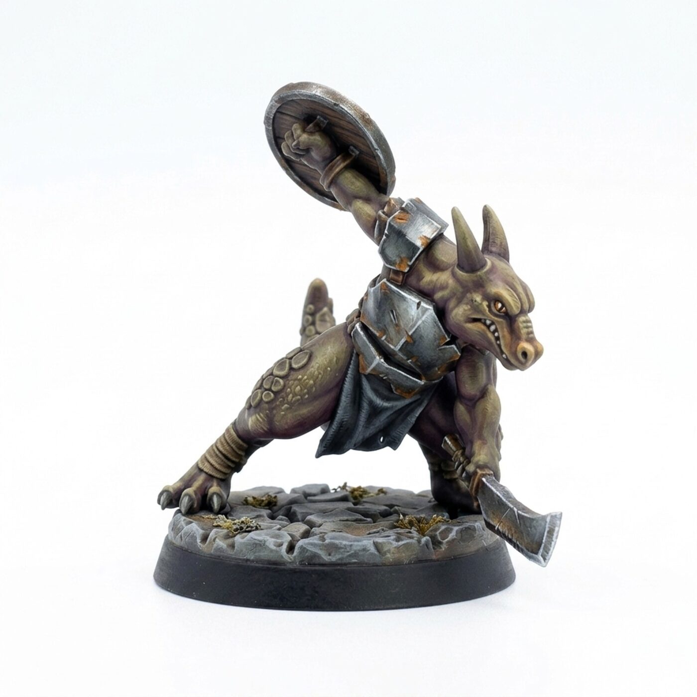 Kobold Warrior A - Painted 3D Printed Miniature