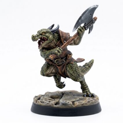 Kobold Warrior B - Painted 3D Printed Miniature