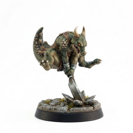 Kobold Warrior C - Painted 3D Printed Miniature