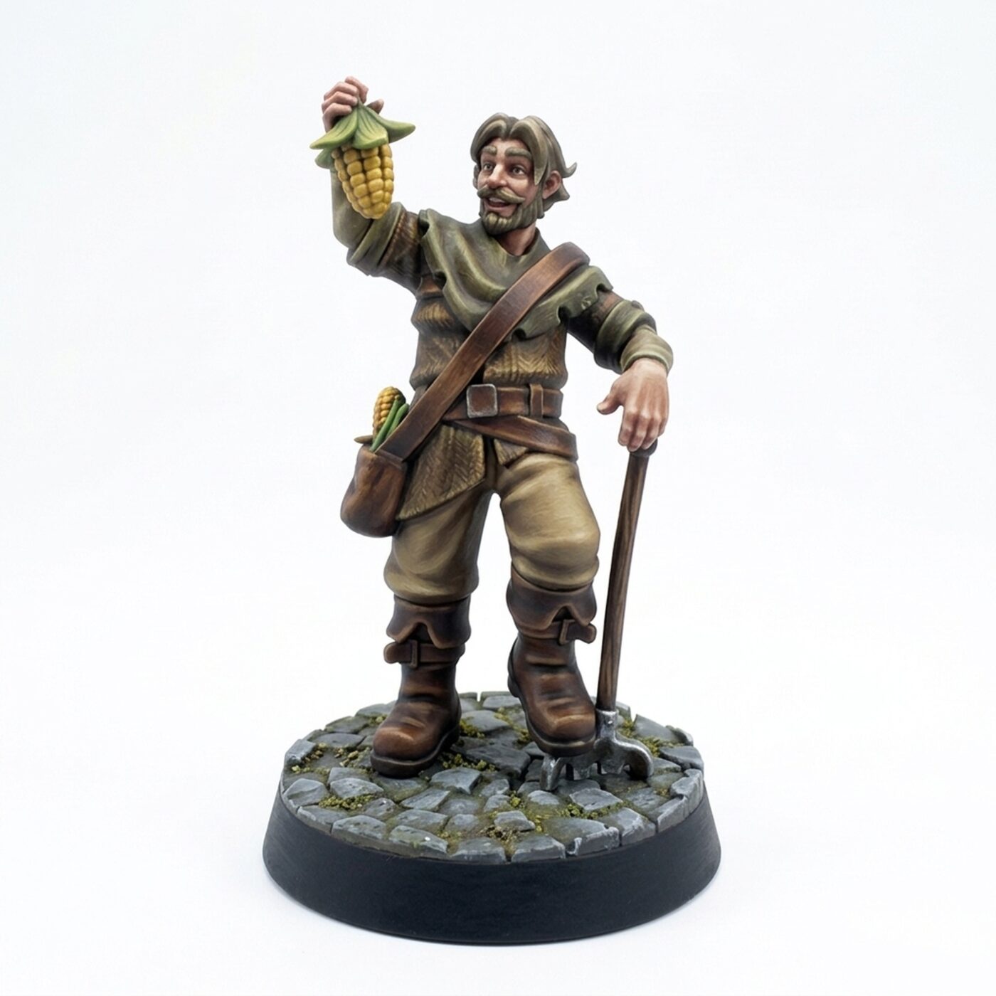 Korion Harvesting Corn - Painted 3D Printed Miniature