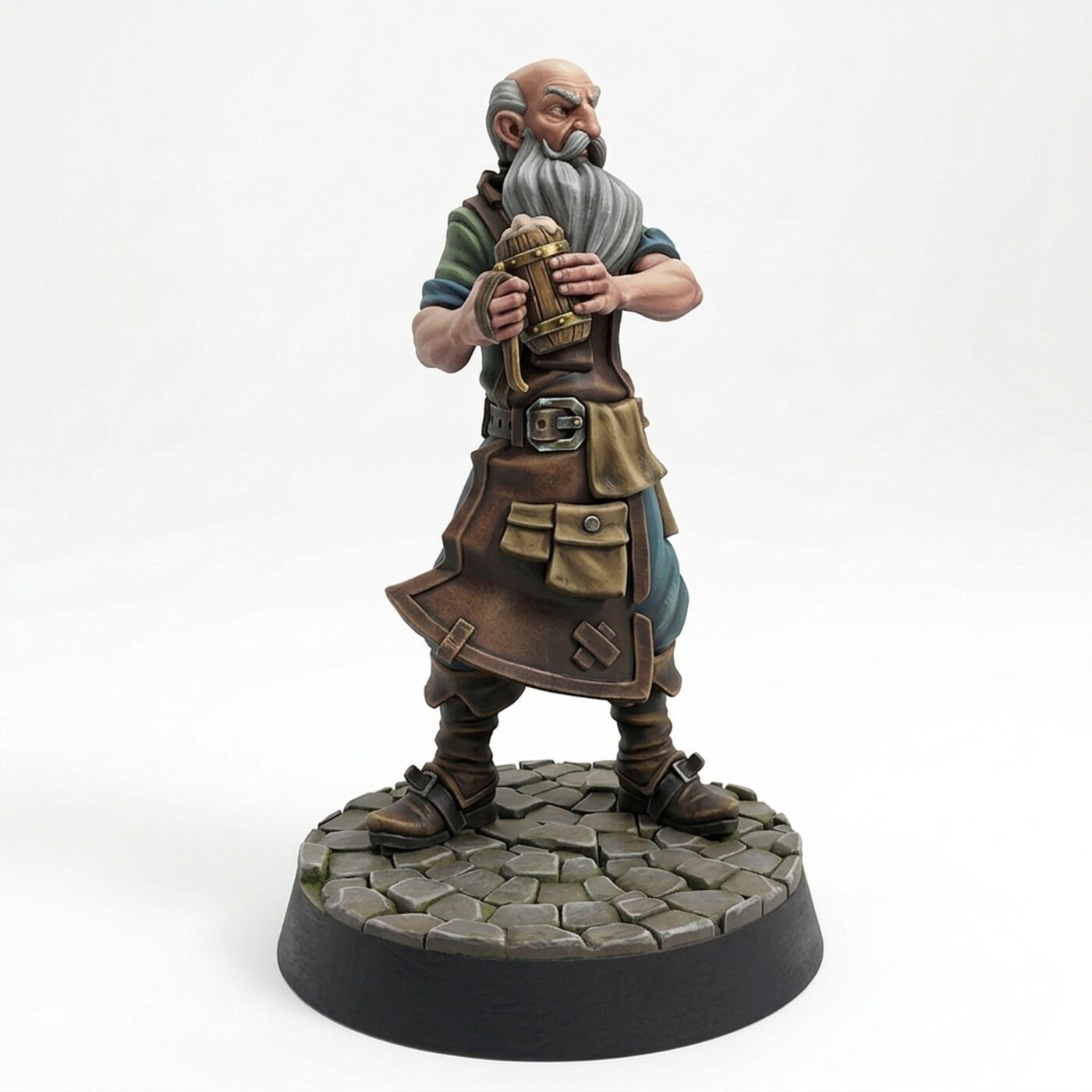 Krossos Thebald Inkeeper - Painted 3D Printed Miniature
