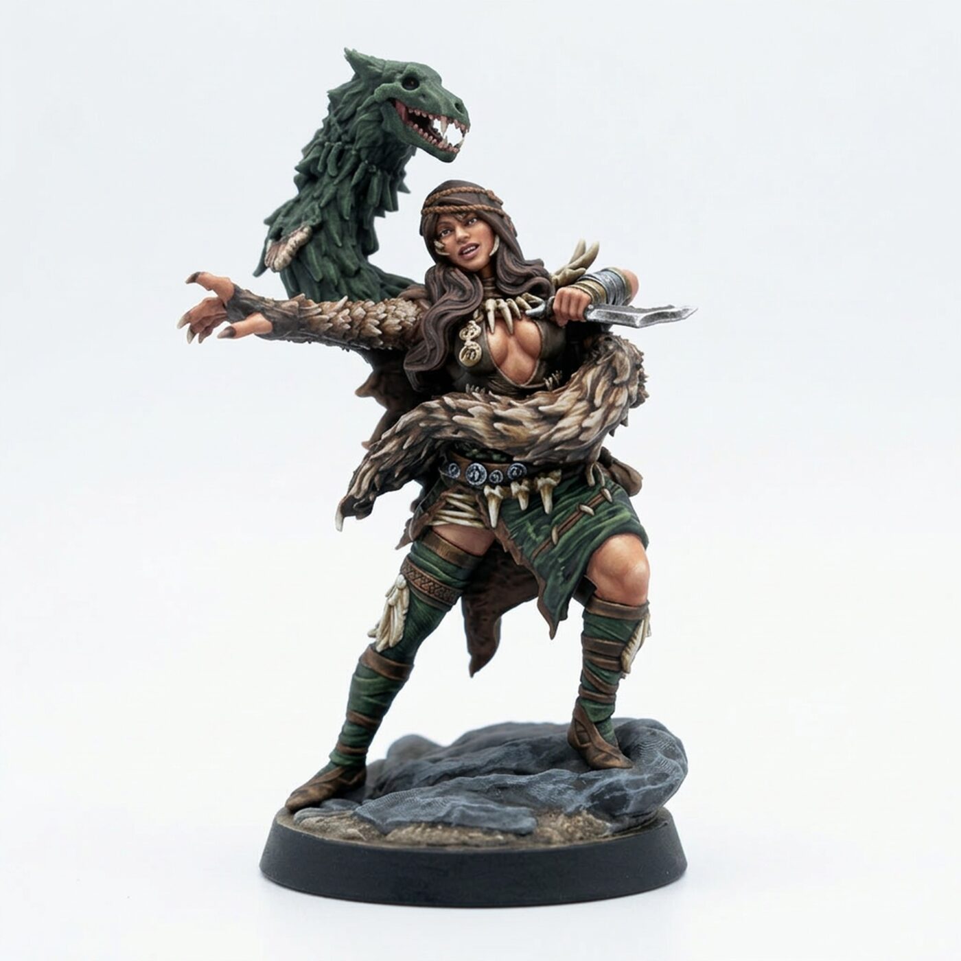 Klyma Wraithweaver - Painted 3D Printed Miniature