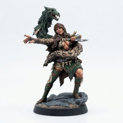 Klyma Wraithweaver - Painted 3D Printed Miniature