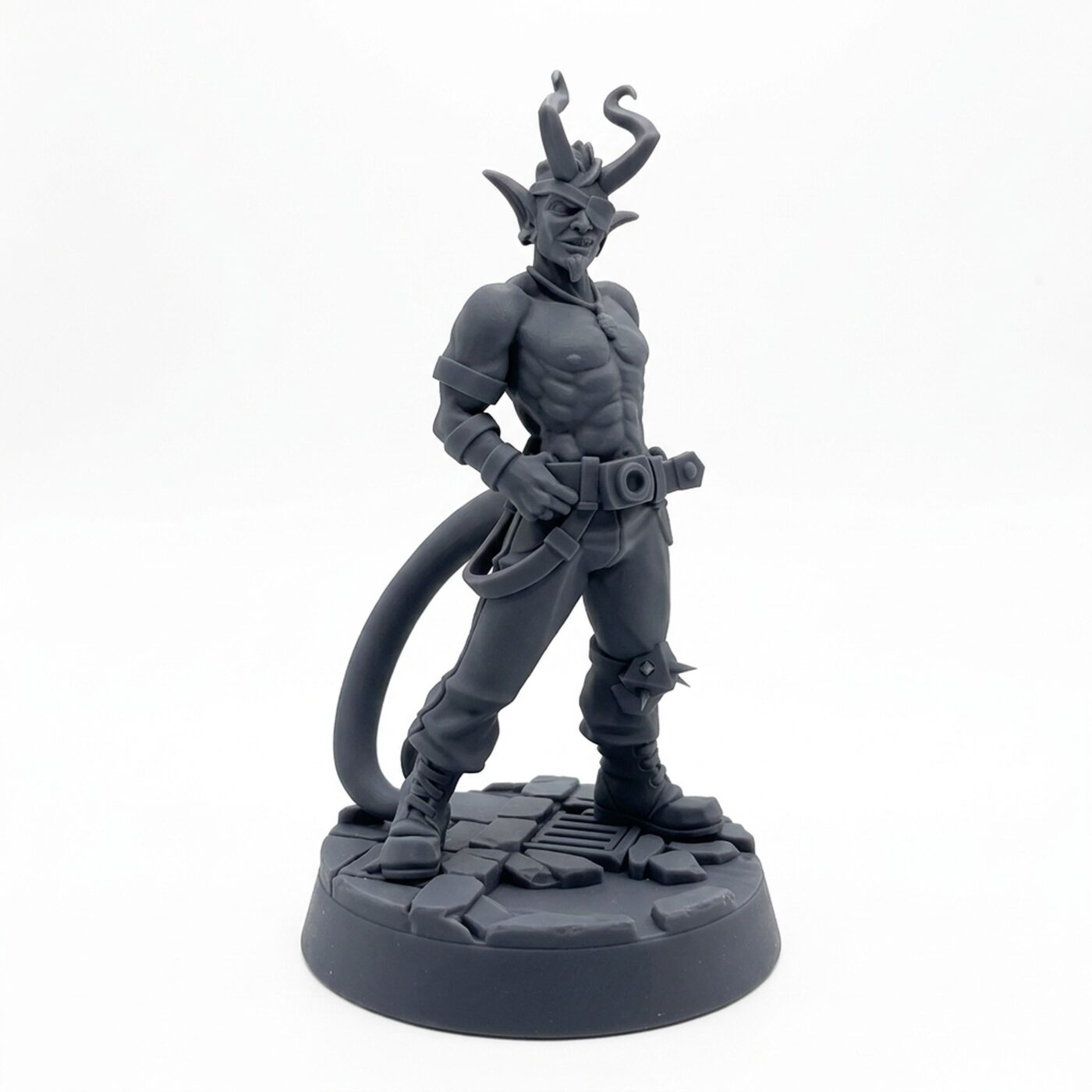 Kyros - Gray Resin 3D Printed Miniature