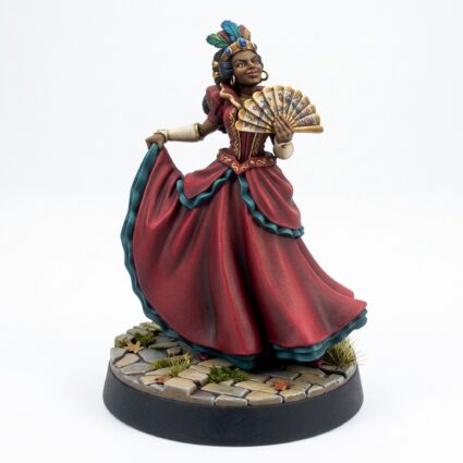 Ladysofia Showingup - Painted 3D Printed Miniature