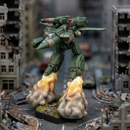 Lam Peniks Painted Mech Miniature