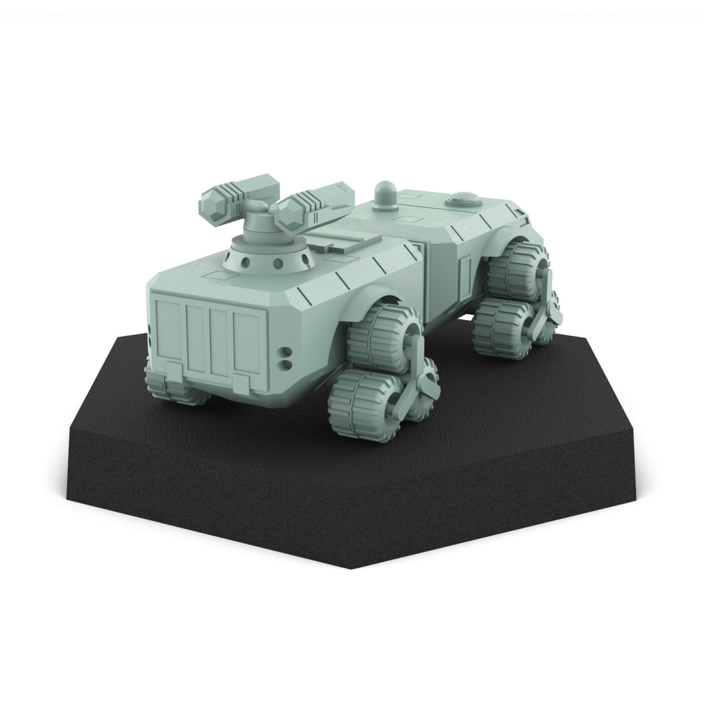 Land Master II heavy APC - 3D Printed Miniature