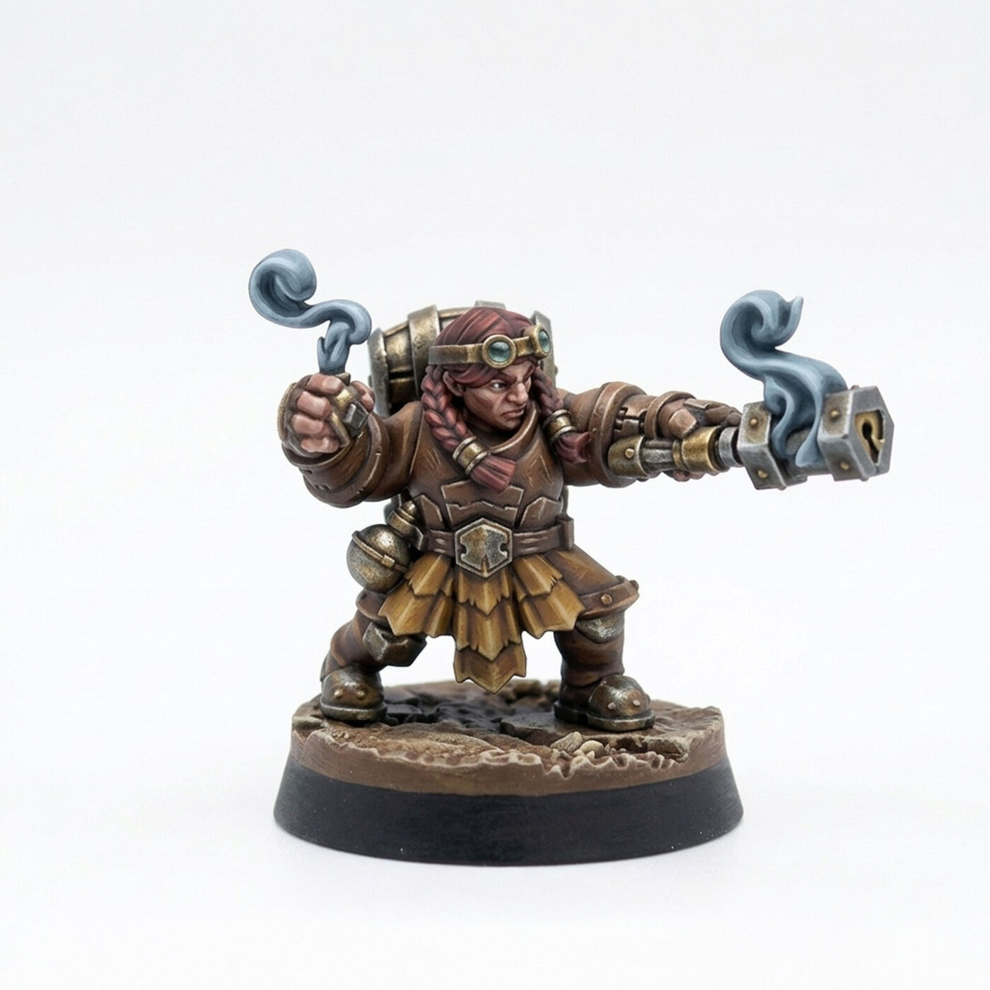 Lava Engineer B - Painted 3D Printed Miniature