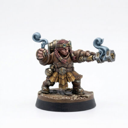 Lava Engineer B - Painted 3D Printed Miniature