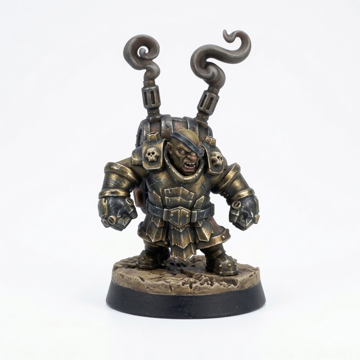 Lava Engineer E - Painted 3D Printed Miniature