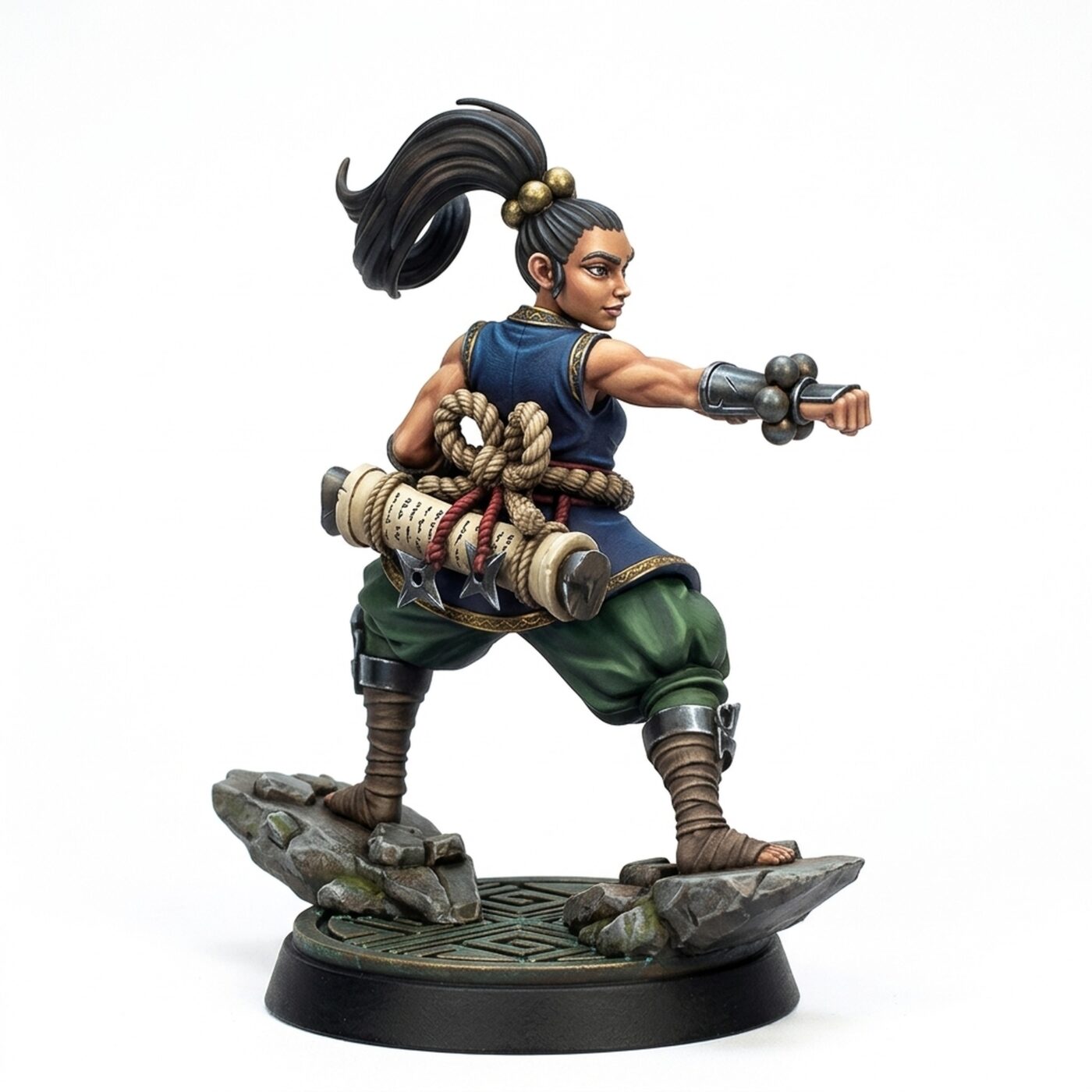 Lira Shadowstep - Painted 3D Printed Miniature