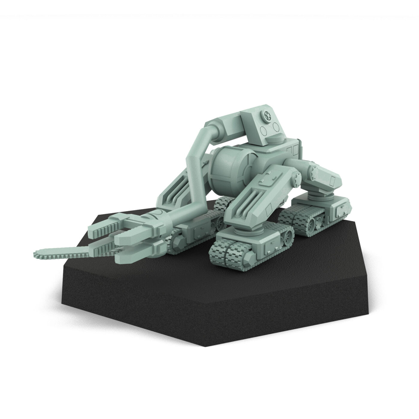 Logging Machine Mech 3D Printed Mech Miniature