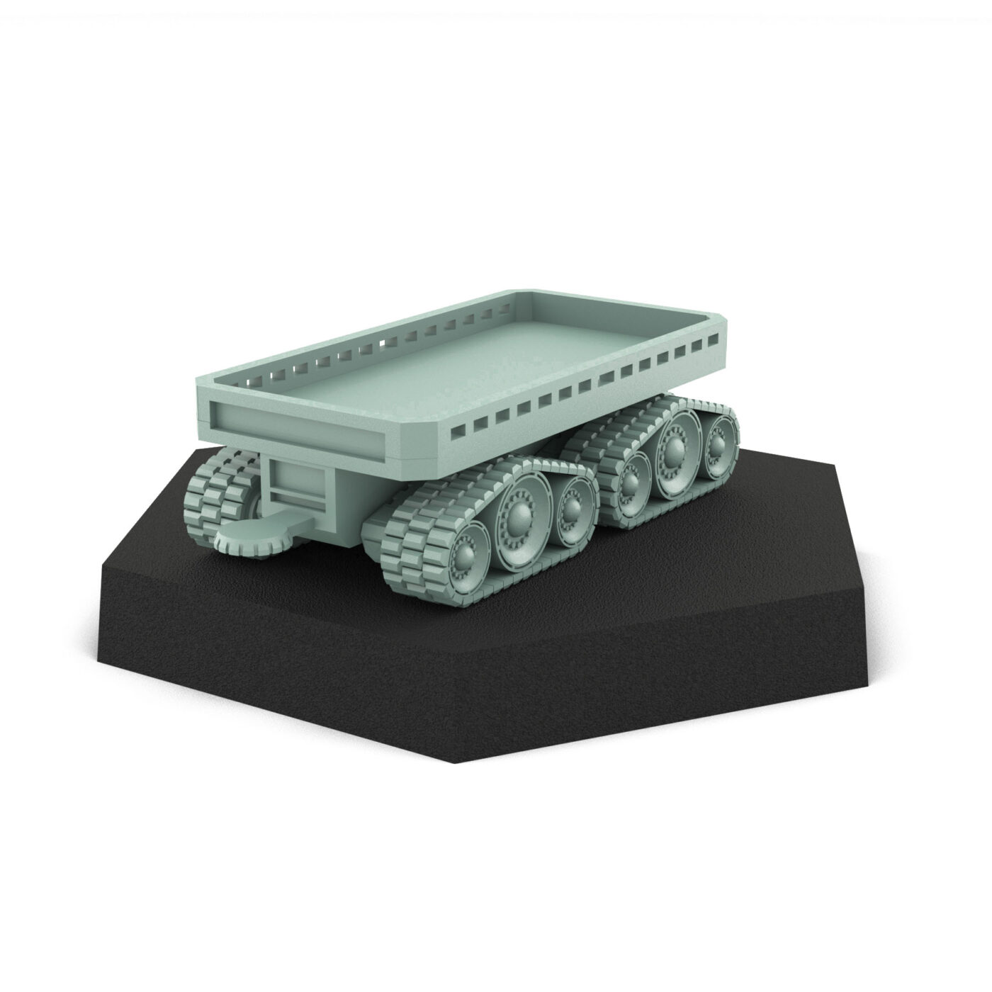 Logistics Support Vehicle C 3D Printed Mech Miniature