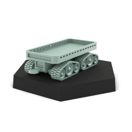 Logistics Support Vehicle C 3D Printed Mech Miniature