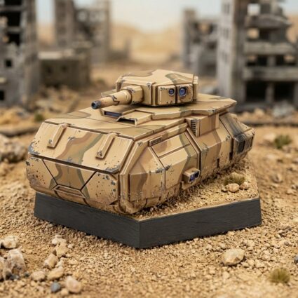 LTV 2 Sci-Fi Tank Miniature by USe Mechs Painted Mech Miniature
