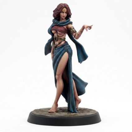 Lucita Vinaro - Painted 3D Printed Miniature