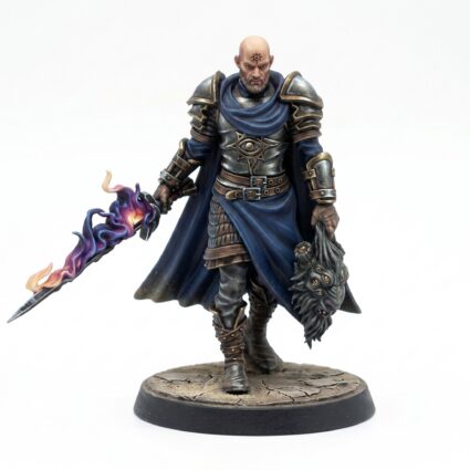 Luel Of Avreham Ash Paladin - Painted 3D Printed Miniature