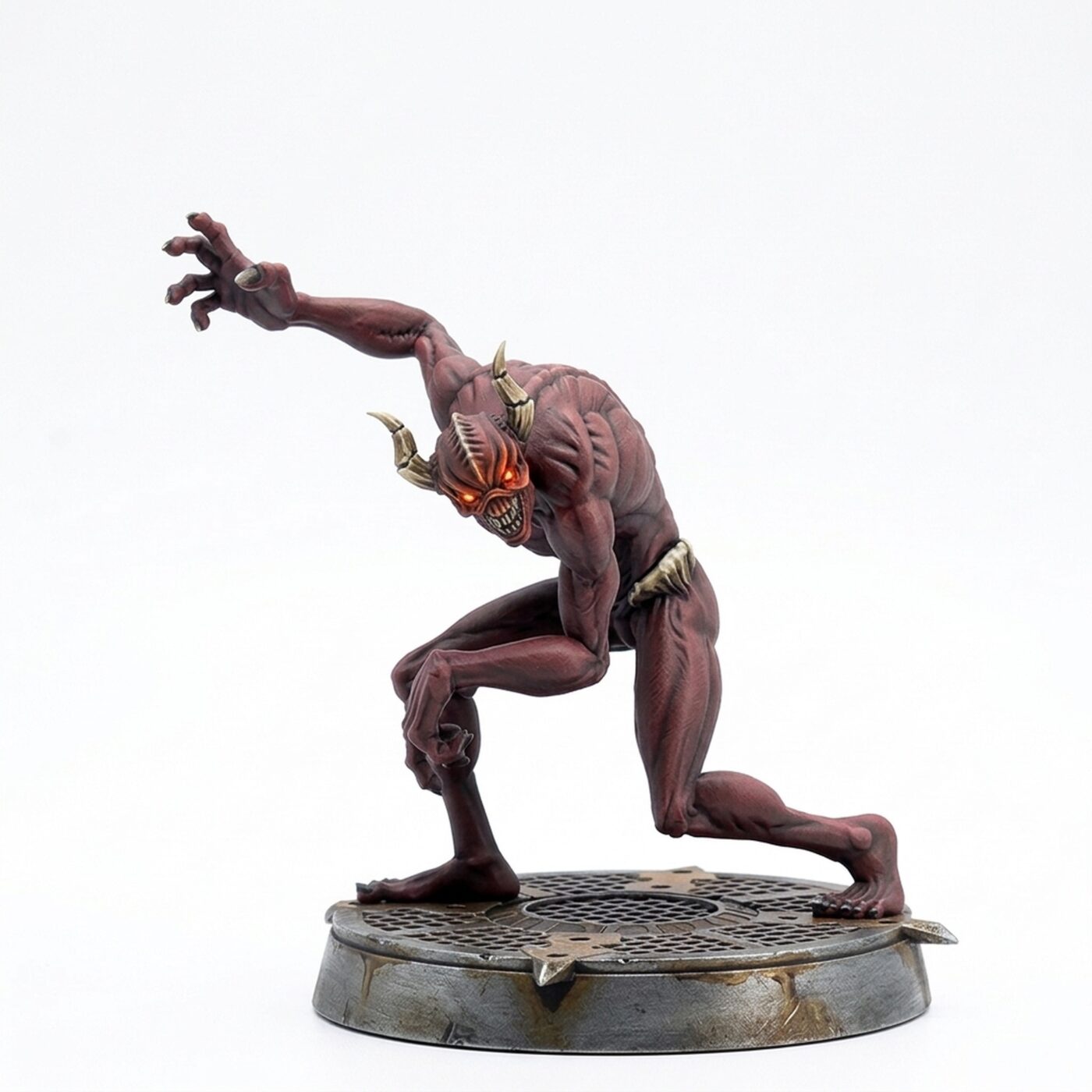 Lurking Demon - Painted 3D Printed Miniature