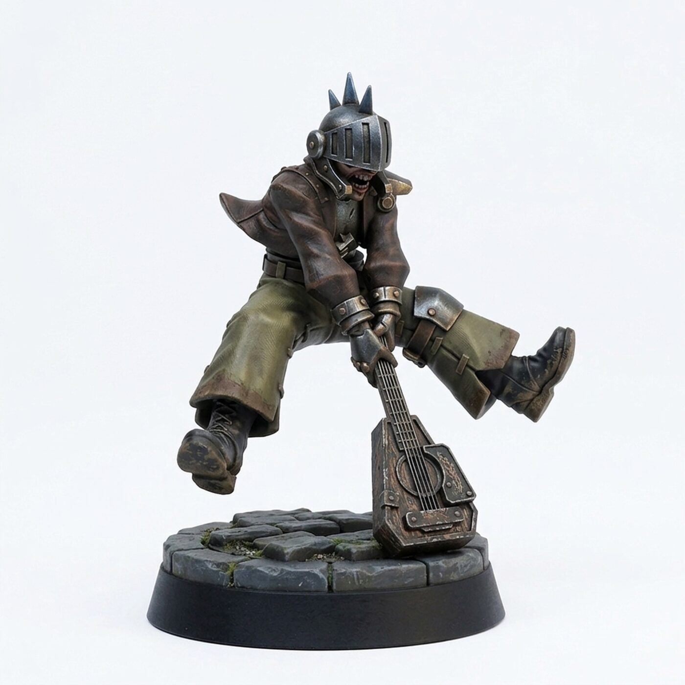 Lute Breaker Bard - Painted 3D Printed Miniature