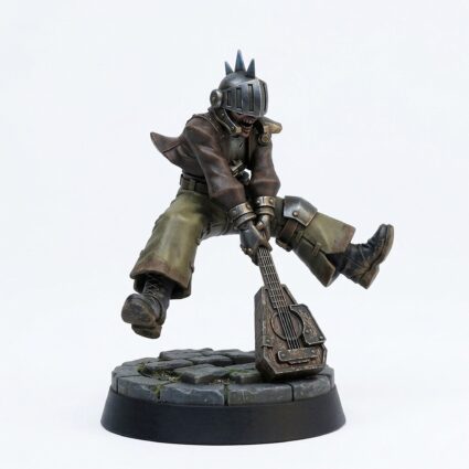 Lute Breaker Bard - Painted 3D Printed Miniature