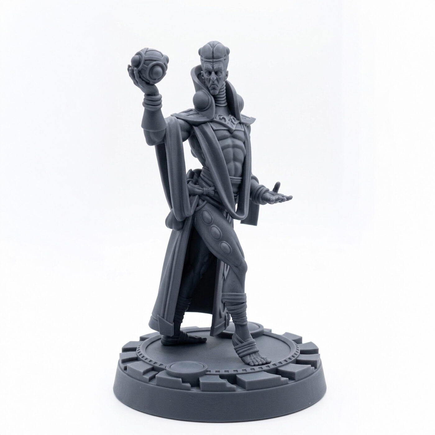 Magus Aethernal B - Gray Resin 3D Printed Miniature