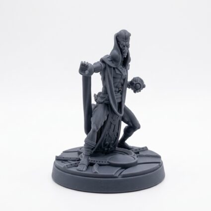 Magus Aethernal C - Gray Resin 3D Printed Miniature