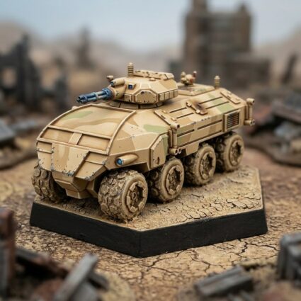 Malinois Scout Sentry (8x8 AFV) Painted Mech Miniature