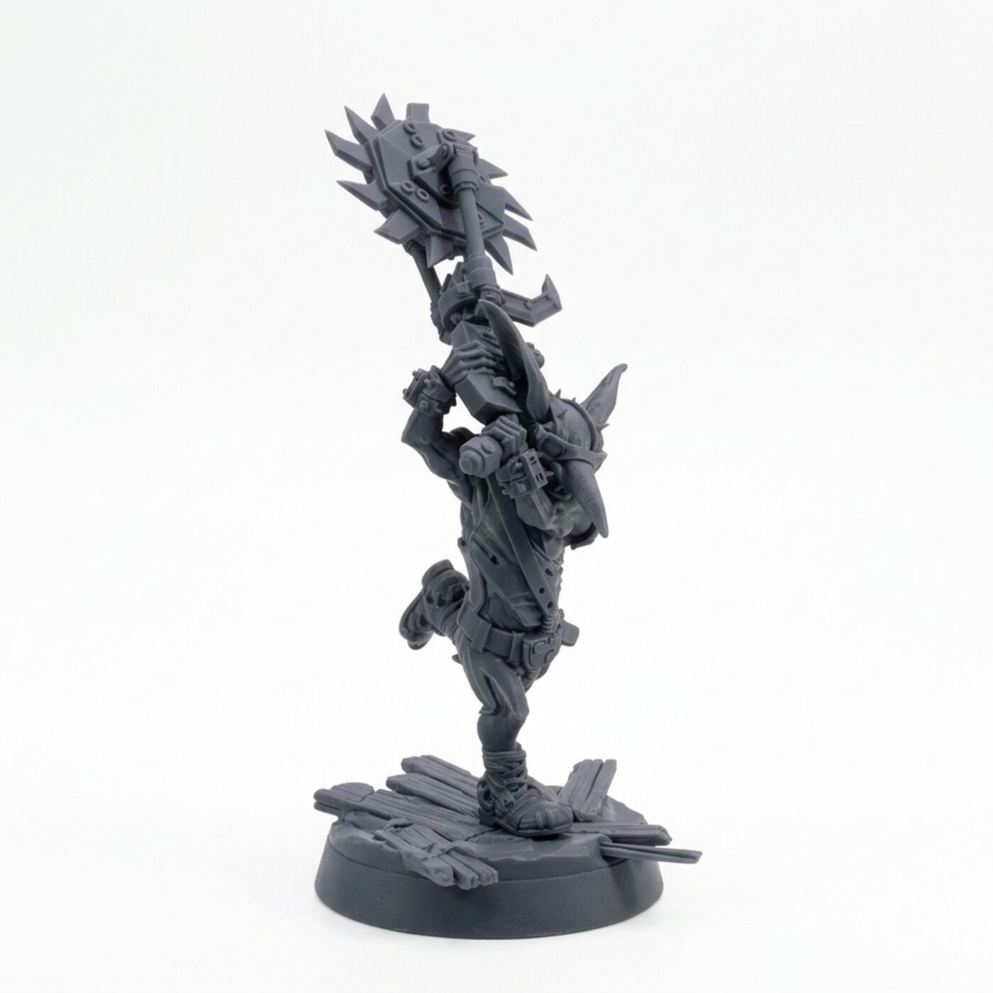 Maniac Pose B Blade Runner - Gray Resin 3D Printed Miniature