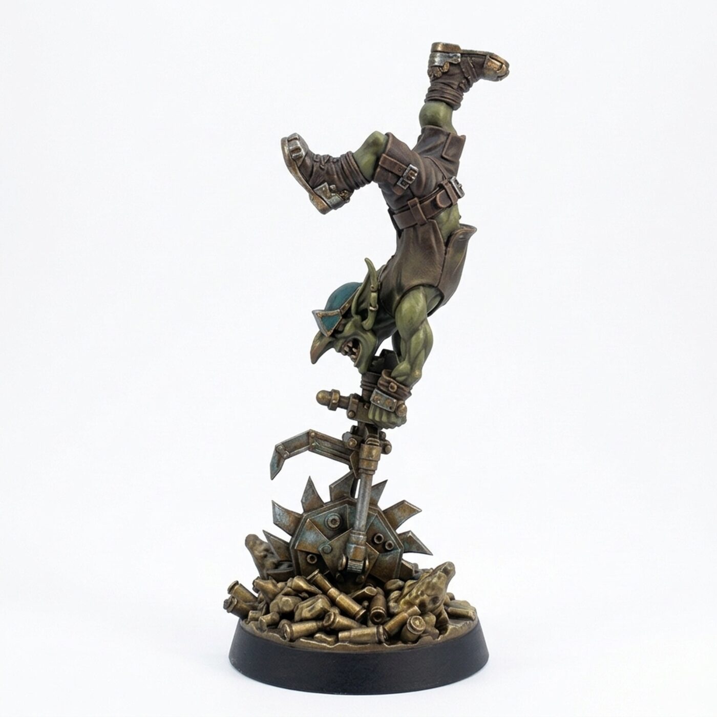 Maniac Pose C Sawblade Surfer - Painted 3D Printed Miniature