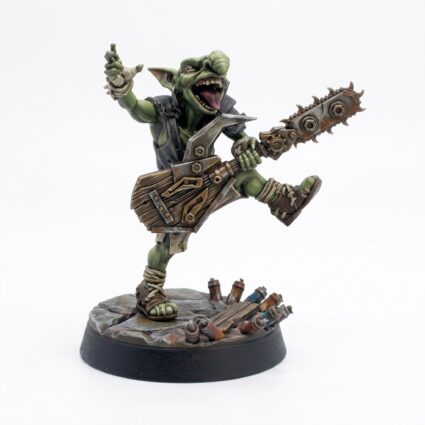 Sawbard Strummer - Painted 3D Printed Miniature