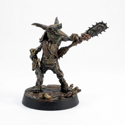 Maniac Pose F Double Trouble Stance - Painted 3D Printed Miniature