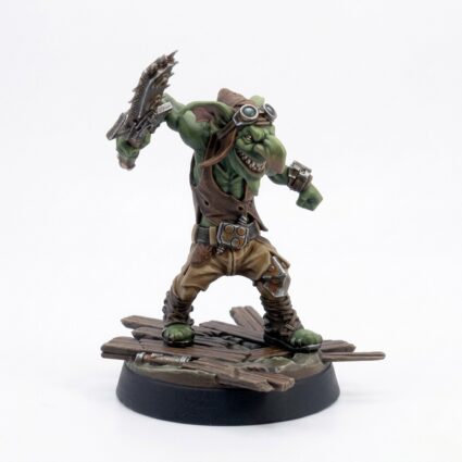 Maniac Pose G Single Blade - Painted 3D Printed Miniature