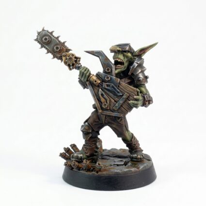 Maniac Pose H Solo Sawbard - Painted 3D Printed Miniature