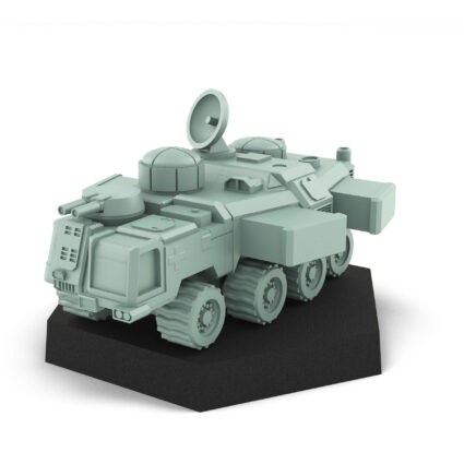 MASH Truck Deployed - 6mm/8mm Sci-Fi Mini 3D Printed Mech Miniature